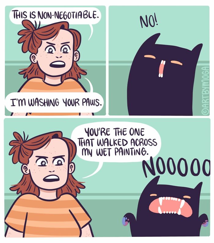 28 Honest And Relatable Comics About Life With A Cat By Meg Adams 28 Honest And Relatable Comics About Life With A Cat By Meg Adams