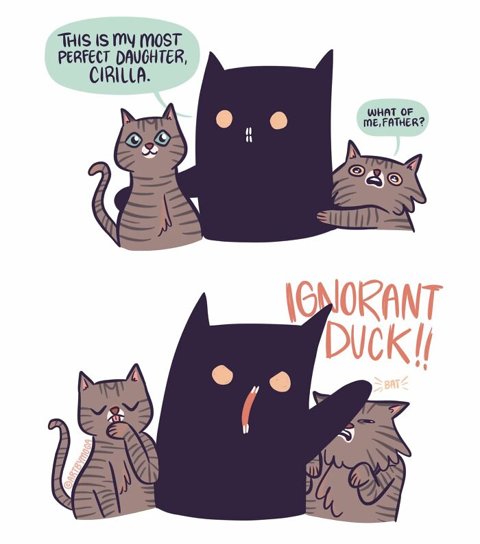 28 Honest And Relatable Comics About Life With A Cat By Meg Adams 28 Honest And Relatable Comics About Life With A Cat By Meg Adams