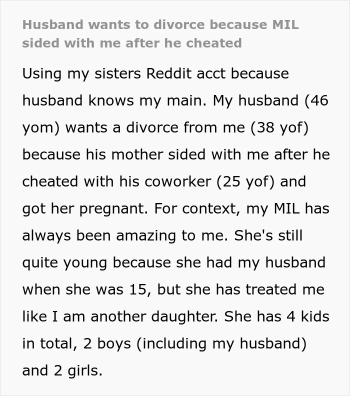 Cheater Wants A Divorce With Pregnant Wife Who Is Still Willing To Stay With Him For “Corrupting” His Mom Cheater Wants A Divorce With Pregnant Wife Who Is Still Willing To Stay With Him For “Corrupting” His Mom