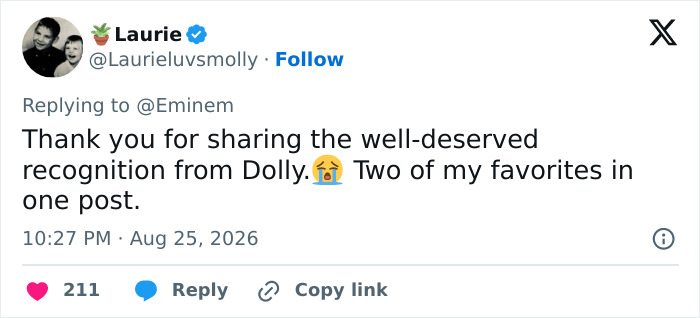 “Couldn’t Take The Time”: Eminem Faces Backlash After Sharing Sweet Letter Dolly Parton Wrote Him “Couldn’t Take The Time”: Eminem Faces Backlash After Sharing Sweet Letter Dolly Parton Wrote Him