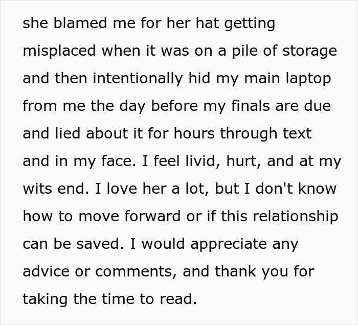 Laptop Gets Hidden Out Of Spite, Woman Sees This Is Just Red Flag Nr.1 After A 7-Year Relationship Laptop Gets Hidden Out Of Spite, Woman Sees This Is Just Red Flag Nr.1 After A 7-Year Relationship