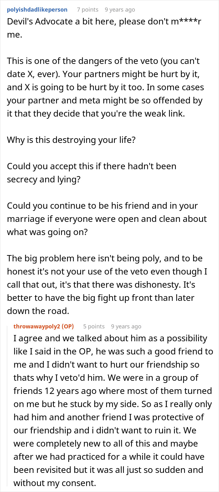 Poly Wife Asks To Make Hubby’s Best Friend Her Boyfriend, Does It Secretly When She Gets Told No Poly Wife Asks To Make Hubby’s Best Friend Her Boyfriend, Does It Secretly When She Gets Told No