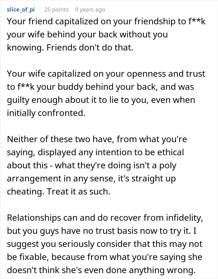 Poly Wife Asks To Make Hubby’s Best Friend Her Boyfriend, Does It Secretly When She Gets Told No Poly Wife Asks To Make Hubby’s Best Friend Her Boyfriend, Does It Secretly When She Gets Told No