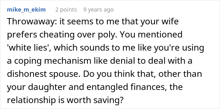 Poly Wife Asks To Make Hubby’s Best Friend Her Boyfriend, Does It Secretly When She Gets Told No Poly Wife Asks To Make Hubby’s Best Friend Her Boyfriend, Does It Secretly When She Gets Told No