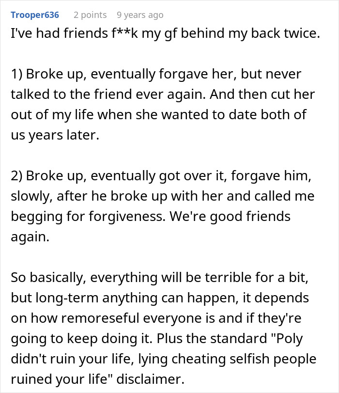 Poly Wife Asks To Make Hubby’s Best Friend Her Boyfriend, Does It Secretly When She Gets Told No Poly Wife Asks To Make Hubby’s Best Friend Her Boyfriend, Does It Secretly When She Gets Told No