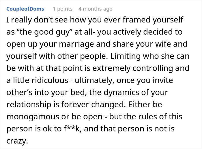 Poly Wife Asks To Make Hubby’s Best Friend Her Boyfriend, Does It Secretly When She Gets Told No Poly Wife Asks To Make Hubby’s Best Friend Her Boyfriend, Does It Secretly When She Gets Told No