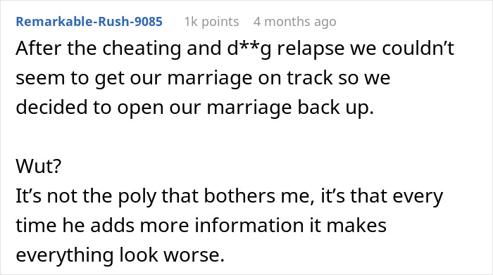 Poly Wife Asks To Make Hubby’s Best Friend Her Boyfriend, Does It Secretly When She Gets Told No Poly Wife Asks To Make Hubby’s Best Friend Her Boyfriend, Does It Secretly When She Gets Told No