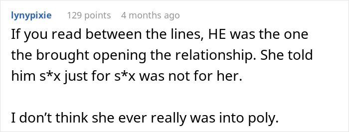 Poly Wife Asks To Make Hubby’s Best Friend Her Boyfriend, Does It Secretly When She Gets Told No Poly Wife Asks To Make Hubby’s Best Friend Her Boyfriend, Does It Secretly When She Gets Told No