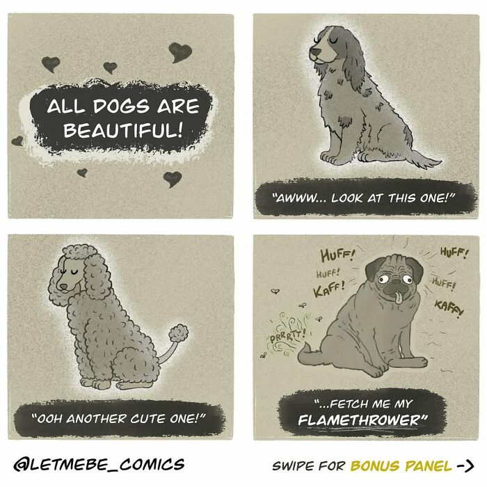 This Comic Artist Gives Familiar Characters Hilariously Unhinged New Storylines (35 Pics)