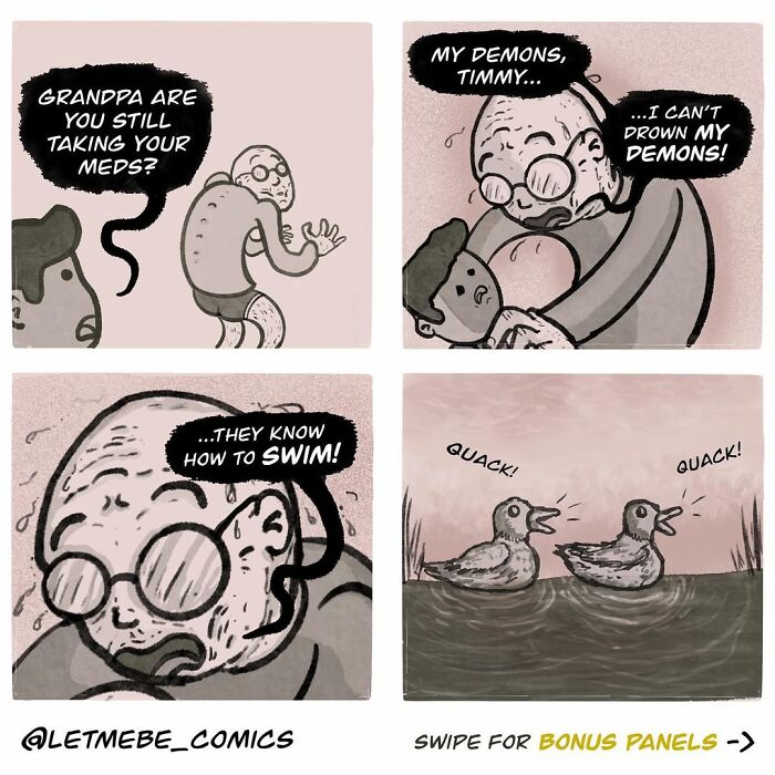 This Comic Artist Gives Familiar Characters Hilariously Unhinged New Storylines (35 Pics)