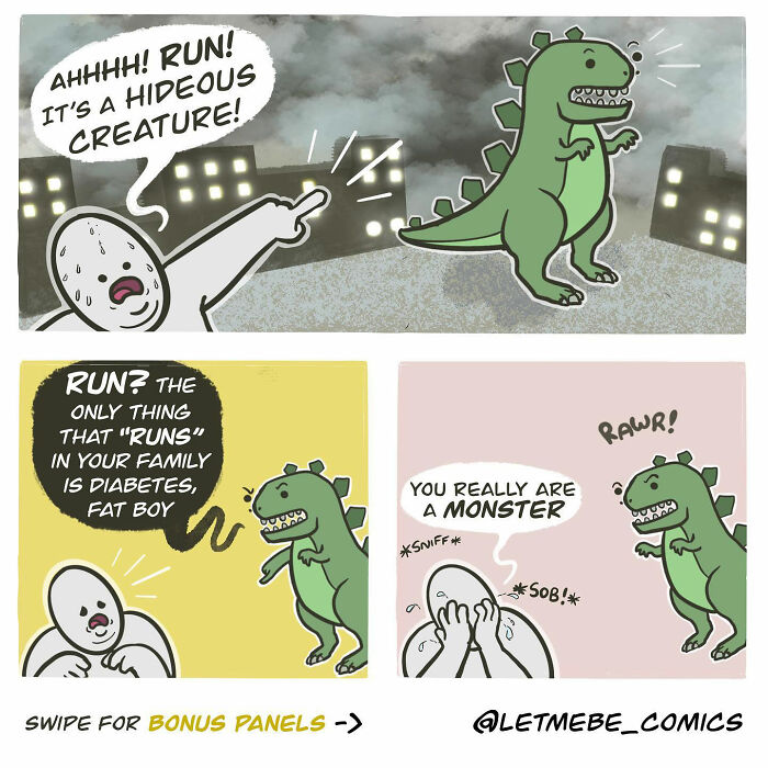 This Comic Artist Gives Familiar Characters Hilariously Unhinged New Storylines (35 Pics)