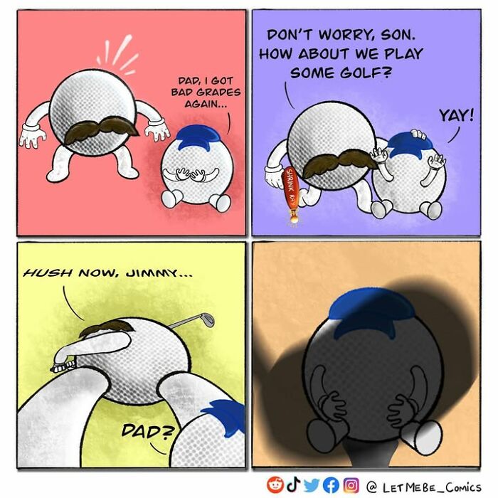 This Comic Artist Gives Familiar Characters Hilariously Unhinged New Storylines (35 Pics)