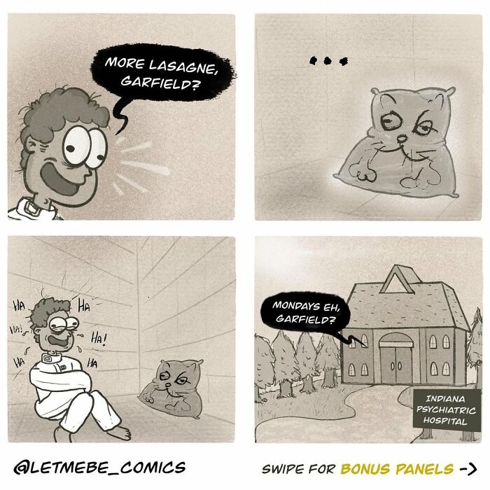This Comic Artist Gives Familiar Characters Hilariously Unhinged New Storylines (35 Pics)