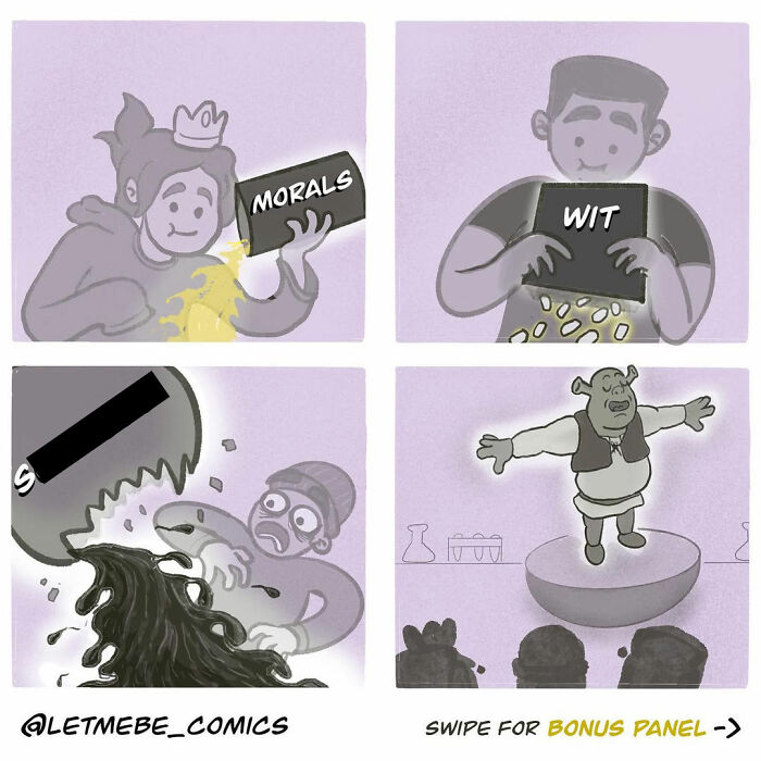 This Comic Artist Gives Familiar Characters Hilariously Unhinged New Storylines (35 Pics)