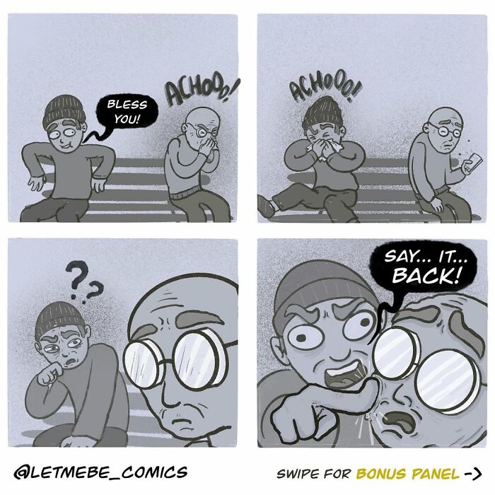 This Comic Artist Gives Familiar Characters Hilariously Unhinged New Storylines (35 Pics)