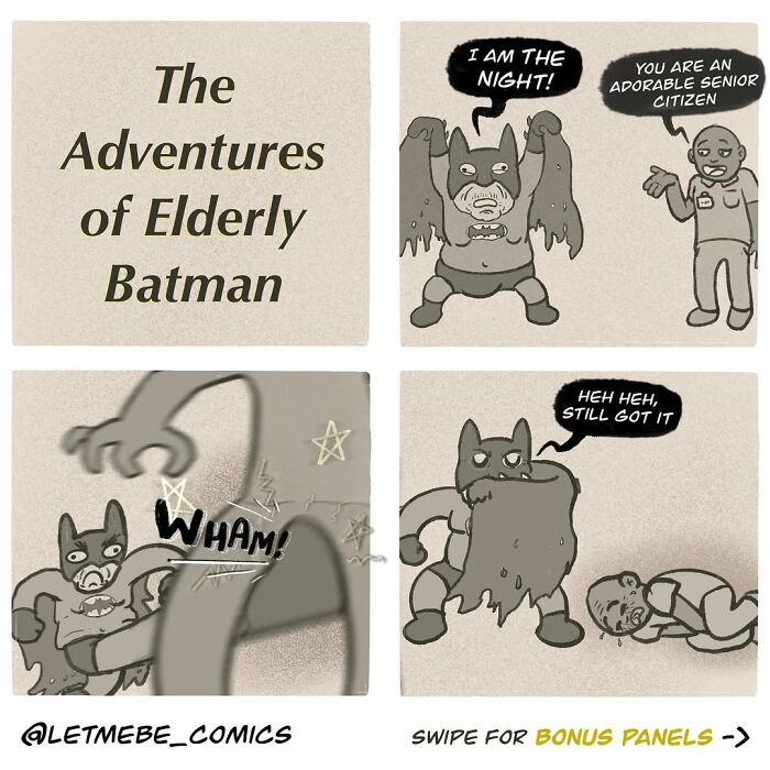 This Comic Artist Gives Familiar Characters Hilariously Unhinged New Storylines (35 Pics)