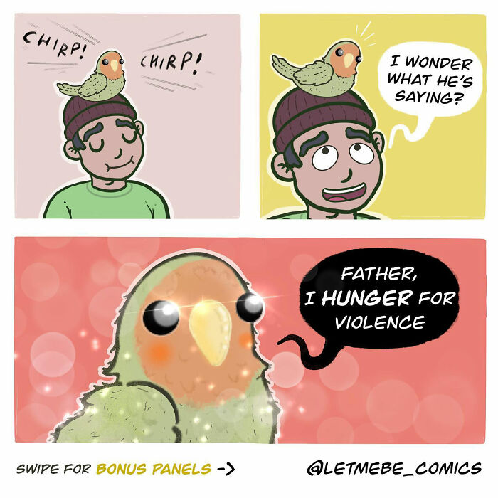This Comic Artist Gives Familiar Characters Hilariously Unhinged New Storylines (35 Pics)