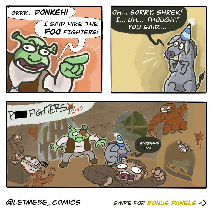 This Comic Artist Gives Familiar Characters Hilariously Unhinged New Storylines (35 Pics)