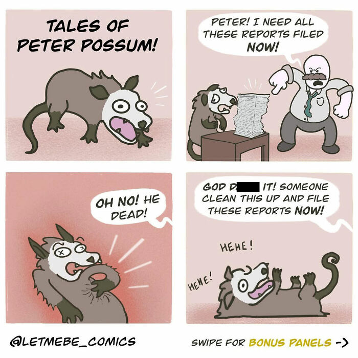 This Comic Artist Gives Familiar Characters Hilariously Unhinged New Storylines (35 Pics)