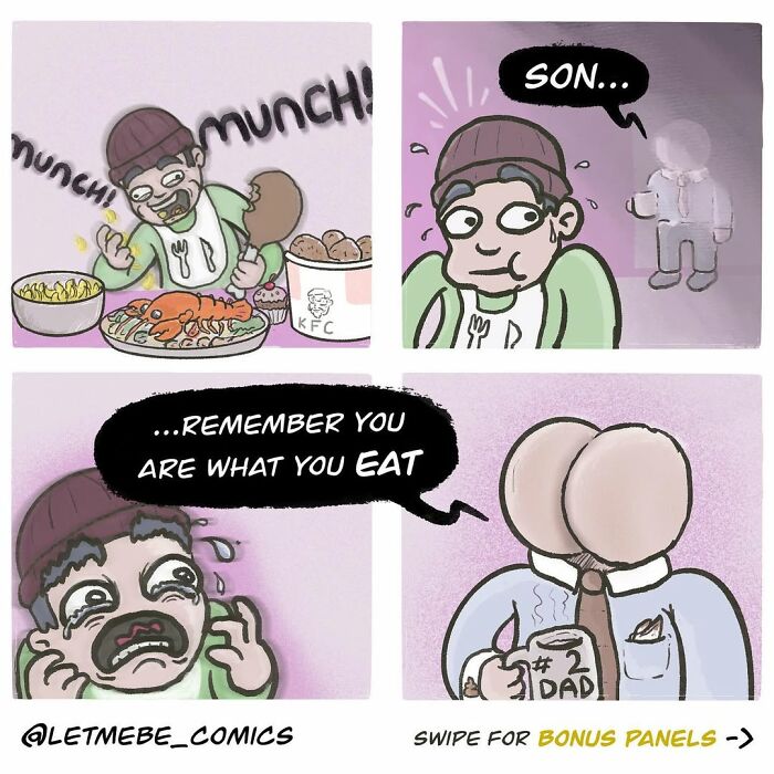 This Comic Artist Gives Familiar Characters Hilariously Unhinged New Storylines (35 Pics)