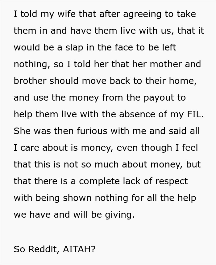 Financially Illiterate 27YO Gets Inheritance And Family Home, His BIL Is Starting Drama Financially Illiterate 27YO Gets Inheritance And Family Home, His BIL Is Starting Drama