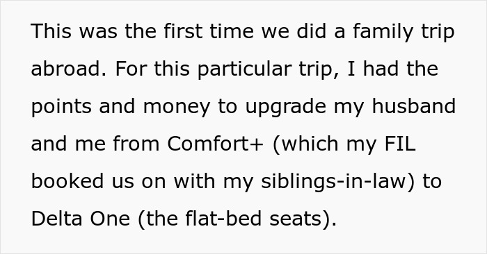 MIL And SIL Go Ballistic During Family Trip After Woman Upgrades Her And Hubby’s Flight Tickets