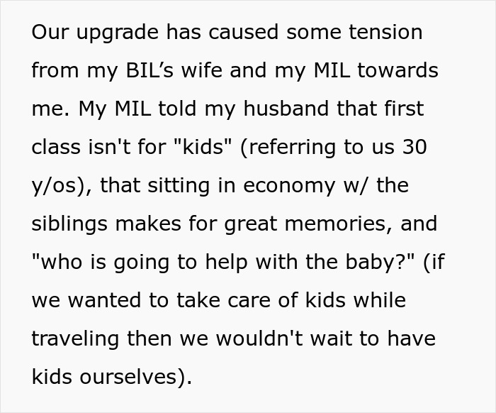 MIL And SIL Go Ballistic During Family Trip After Woman Upgrades Her And Hubby’s Flight Tickets
