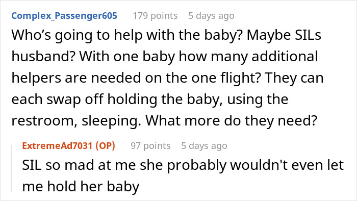 MIL And SIL Go Ballistic During Family Trip After Woman Upgrades Her And Hubby’s Flight Tickets