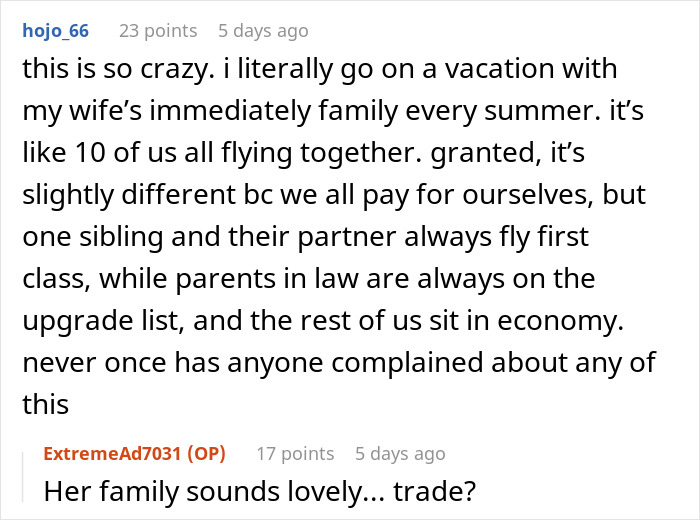 MIL And SIL Go Ballistic During Family Trip After Woman Upgrades Her And Hubby’s Flight Tickets