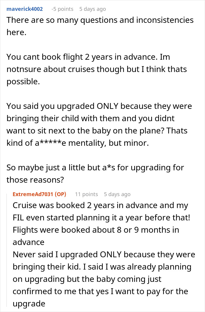 MIL And SIL Go Ballistic During Family Trip After Woman Upgrades Her And Hubby’s Flight Tickets