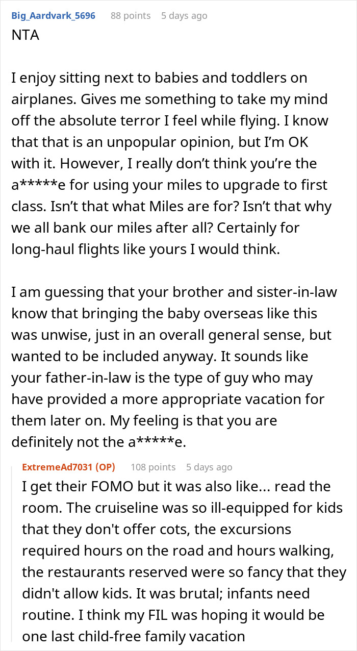 MIL And SIL Go Ballistic During Family Trip After Woman Upgrades Her And Hubby’s Flight Tickets