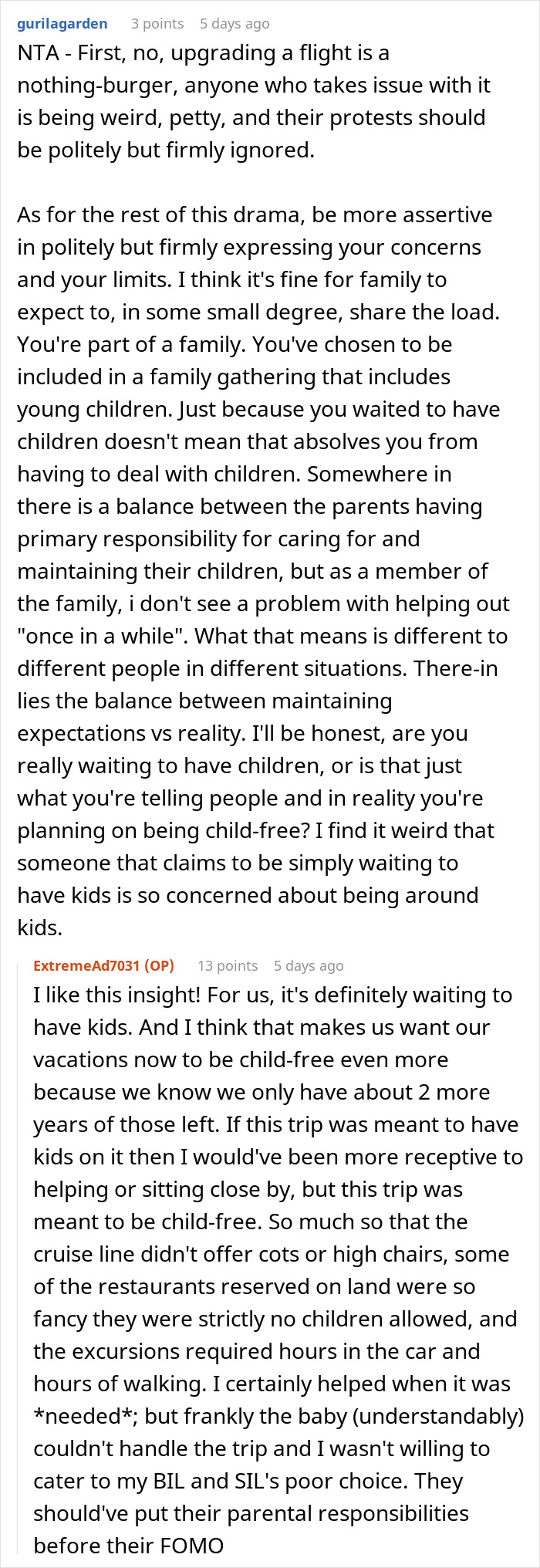 MIL And SIL Go Ballistic During Family Trip After Woman Upgrades Her And Hubby’s Flight Tickets