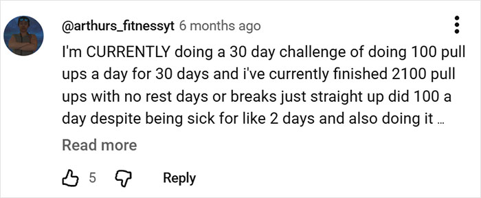YouTuber Does 50 Pull-Ups And 100 Push-Ups Daily For A Month, Discovers His Real Limit The Hard Way
