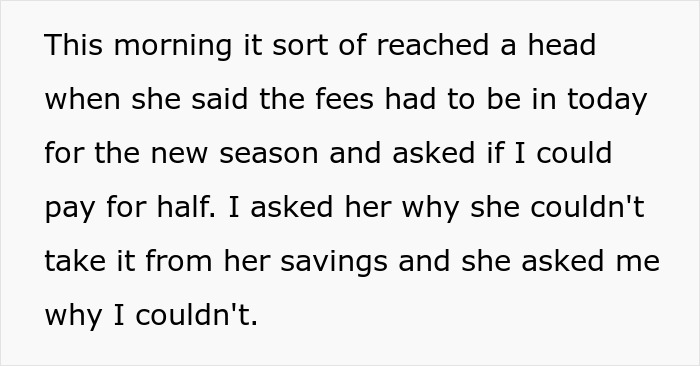 Guy Pays For Dinners, Bills, Gas And More, GF Still Wants Him To Split Her Son’s $1,300 Sports Fees Guy Pays For Dinners, Bills, Gas And More, GF Still Wants Him To Split Her Son’s $1,300 Sports Fees