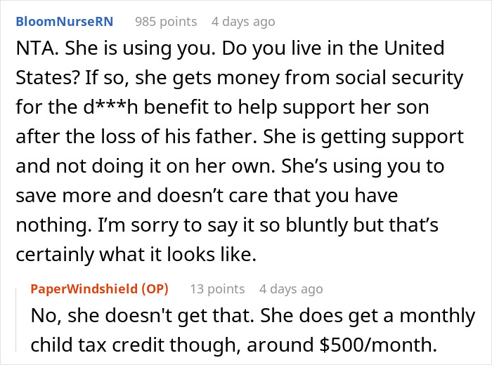Guy Pays For Dinners, Bills, Gas And More, GF Still Wants Him To Split Her Son’s $1,300 Sports Fees Guy Pays For Dinners, Bills, Gas And More, GF Still Wants Him To Split Her Son’s $1,300 Sports Fees