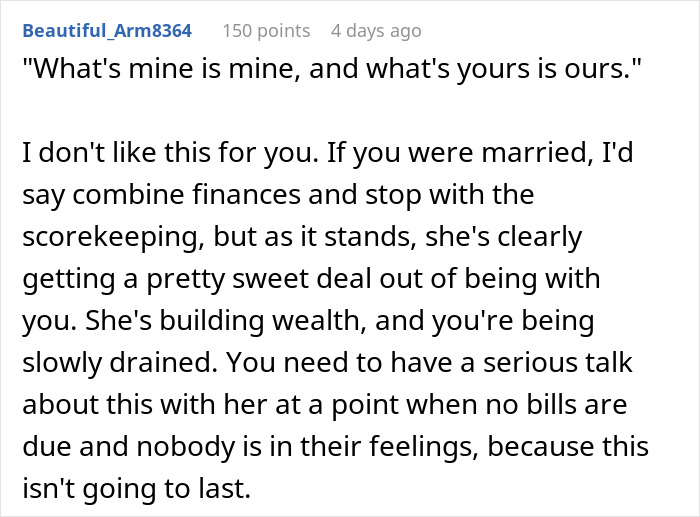 Guy Pays For Dinners, Bills, Gas And More, GF Still Wants Him To Split Her Son’s $1,300 Sports Fees Guy Pays For Dinners, Bills, Gas And More, GF Still Wants Him To Split Her Son’s $1,300 Sports Fees
