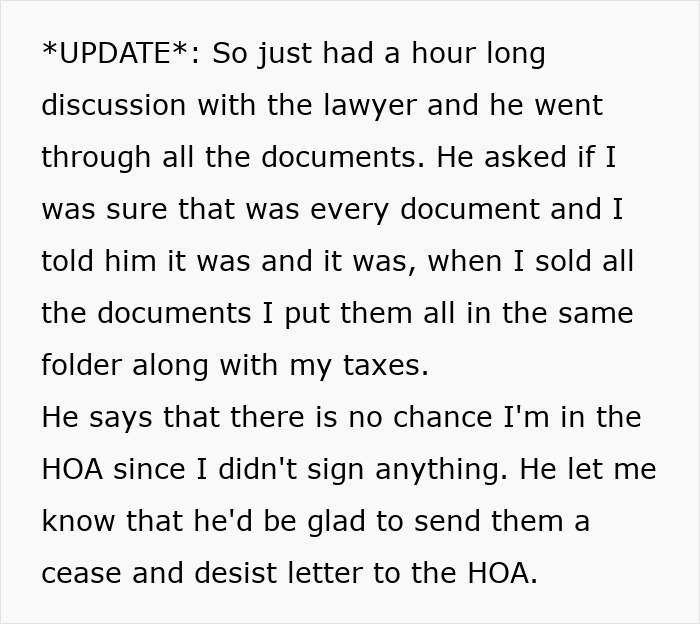 HOA Won’t Leave Resident Alone, Regrets It When They Uncover A Secret Scheme HOA Won’t Leave Resident Alone, Regrets It When They Uncover A Secret Scheme