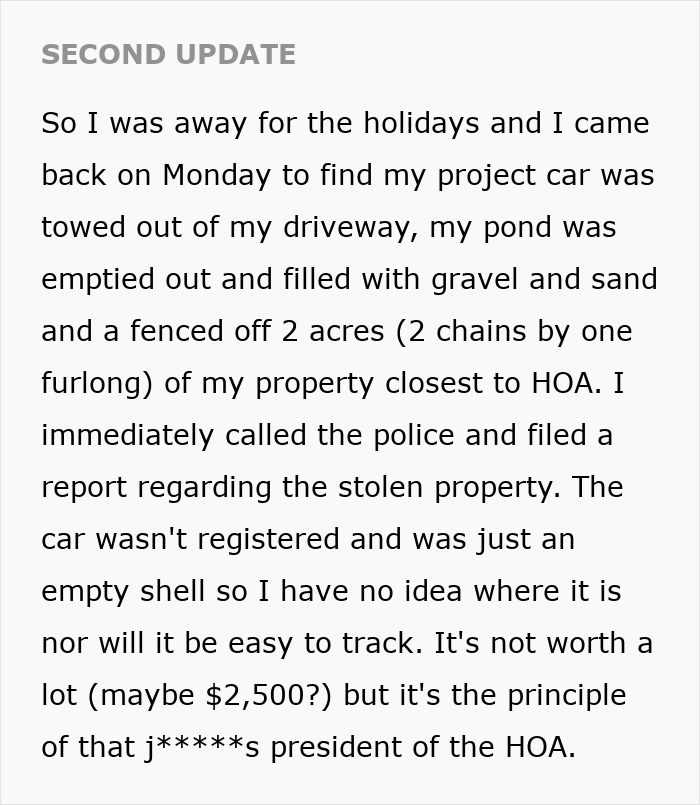 HOA Won’t Leave Resident Alone, Regrets It When They Uncover A Secret Scheme HOA Won’t Leave Resident Alone, Regrets It When They Uncover A Secret Scheme