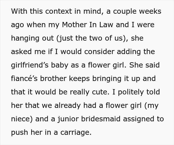 Wedding Dispute Shows How One Small Request From The In-Laws Can Tear A Family Apart Wedding Dispute Shows How One Small Request From The In-Laws Can Tear A Family Apart