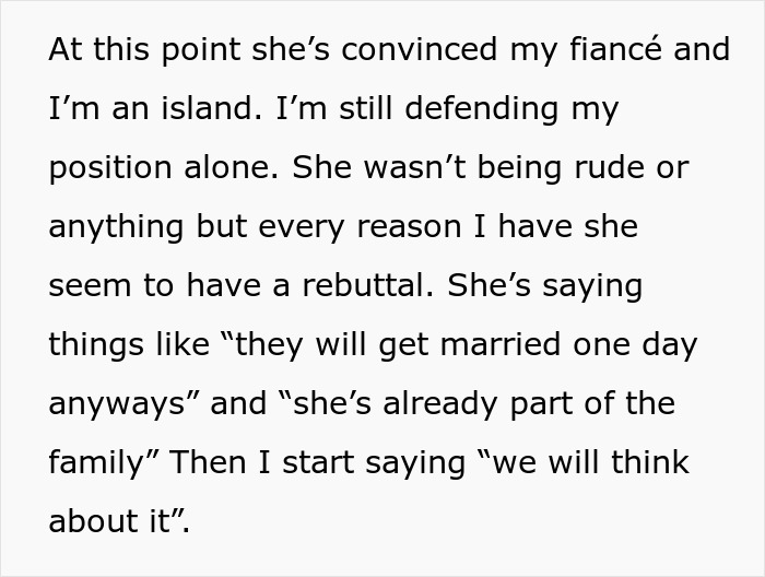 Wedding Dispute Shows How One Small Request From The In-Laws Can Tear A Family Apart Wedding Dispute Shows How One Small Request From The In-Laws Can Tear A Family Apart