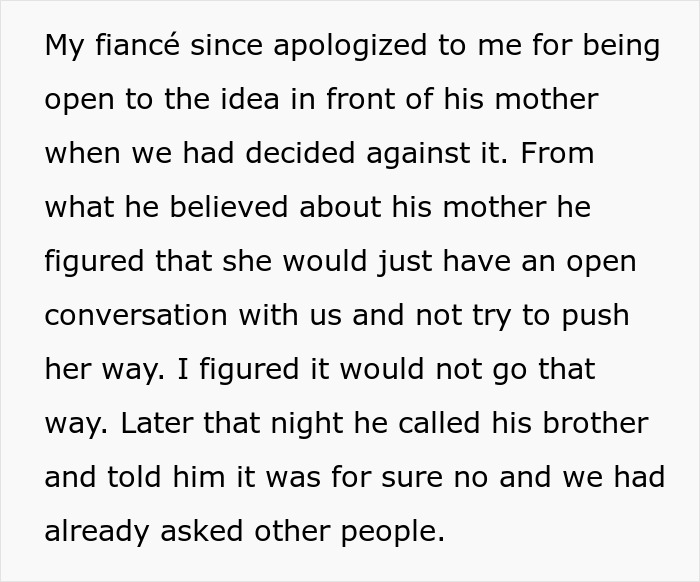 Wedding Dispute Shows How One Small Request From The In-Laws Can Tear A Family Apart Wedding Dispute Shows How One Small Request From The In-Laws Can Tear A Family Apart