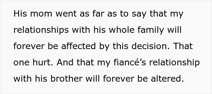 Wedding Dispute Shows How One Small Request From The In-Laws Can Tear A Family Apart Wedding Dispute Shows How One Small Request From The In-Laws Can Tear A Family Apart