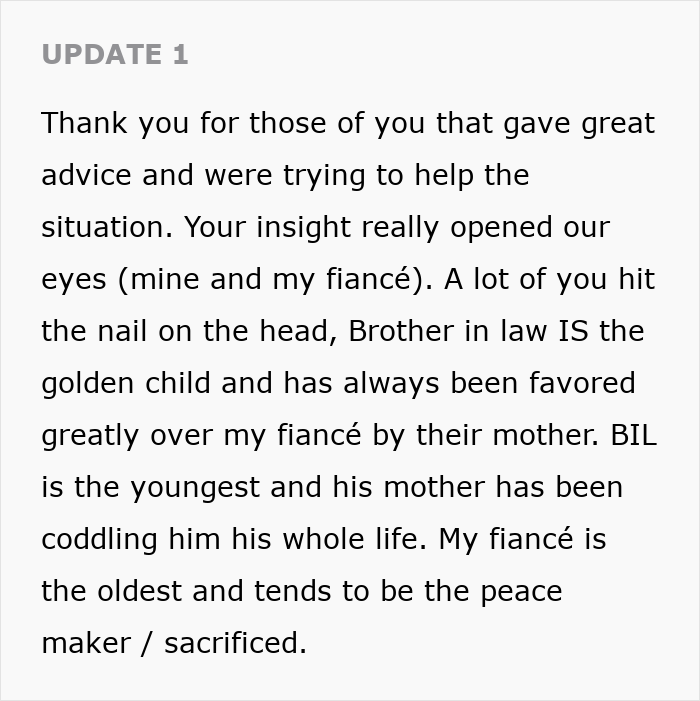 Wedding Dispute Shows How One Small Request From The In-Laws Can Tear A Family Apart Wedding Dispute Shows How One Small Request From The In-Laws Can Tear A Family Apart