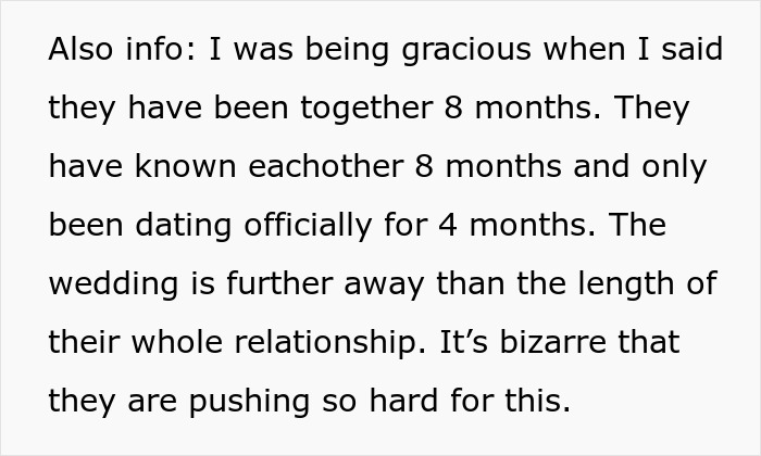 Wedding Dispute Shows How One Small Request From The In-Laws Can Tear A Family Apart Wedding Dispute Shows How One Small Request From The In-Laws Can Tear A Family Apart