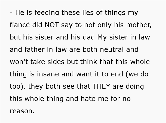 Wedding Dispute Shows How One Small Request From The In-Laws Can Tear A Family Apart Wedding Dispute Shows How One Small Request From The In-Laws Can Tear A Family Apart
