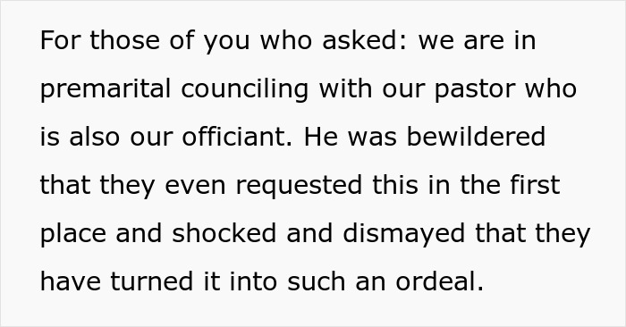 Wedding Dispute Shows How One Small Request From The In-Laws Can Tear A Family Apart Wedding Dispute Shows How One Small Request From The In-Laws Can Tear A Family Apart