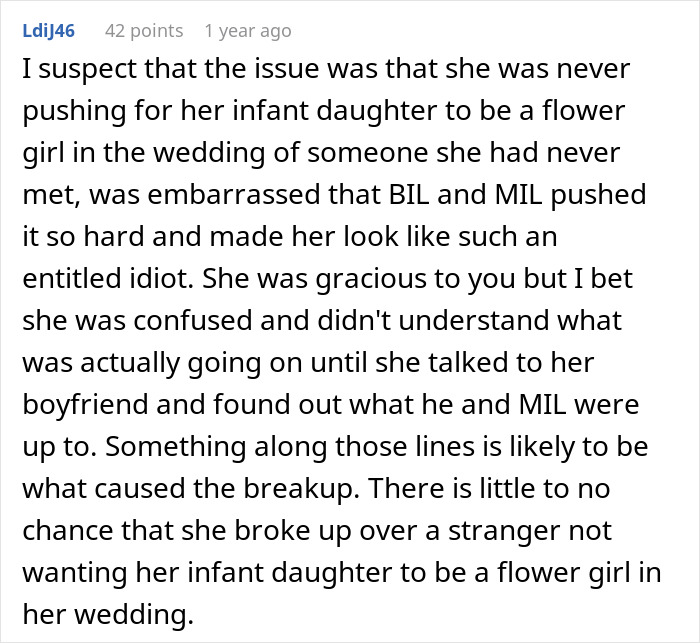 Wedding Dispute Shows How One Small Request From The In-Laws Can Tear A Family Apart Wedding Dispute Shows How One Small Request From The In-Laws Can Tear A Family Apart