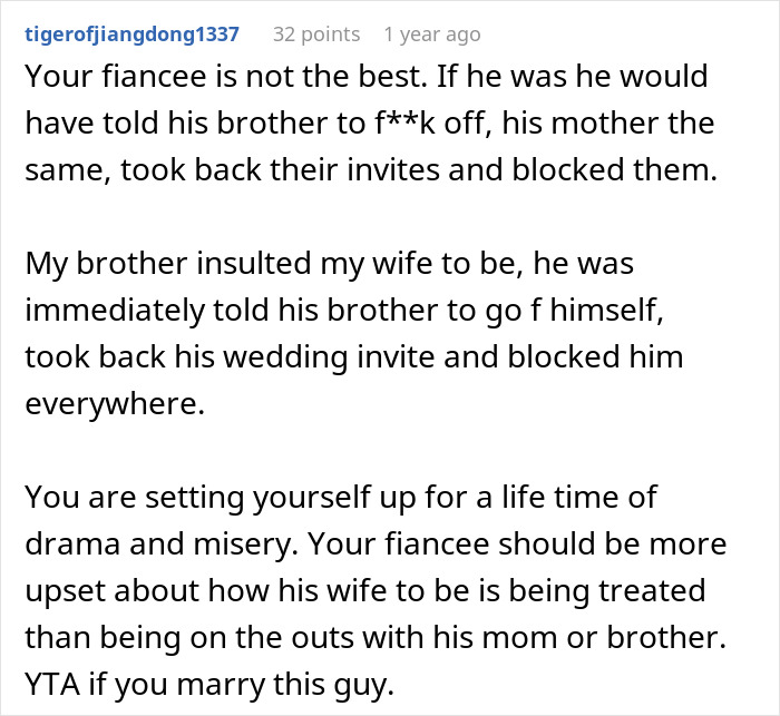 Wedding Dispute Shows How One Small Request From The In-Laws Can Tear A Family Apart Wedding Dispute Shows How One Small Request From The In-Laws Can Tear A Family Apart