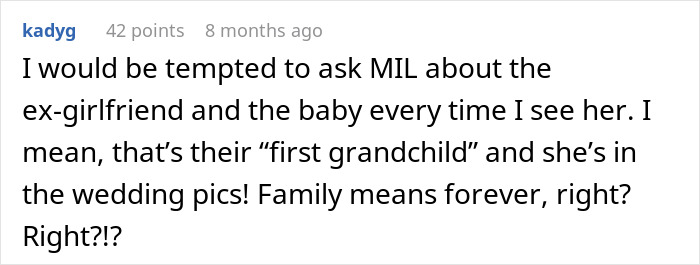Wedding Dispute Shows How One Small Request From The In-Laws Can Tear A Family Apart Wedding Dispute Shows How One Small Request From The In-Laws Can Tear A Family Apart