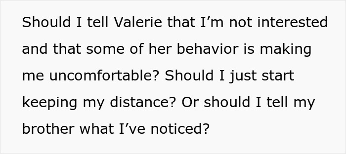 Man Explains Why He Thinks His Future SIL Is In Love With Him, Internet Can’t Help But Facepalm Man Explains Why He Thinks His Future SIL Is In Love With Him, Internet Can’t Help But Facepalm